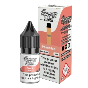 Ramsey Bar Fusion Peach Ice 10ml Nic Salt