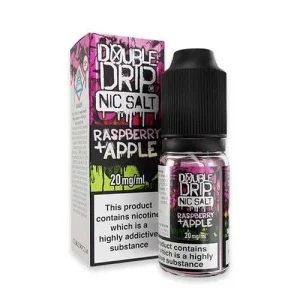 Double Drip Raspberry & Apple 10ml Nic Salt