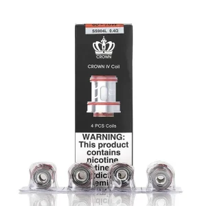 Uwell Crown IV Coils – 4 Pack