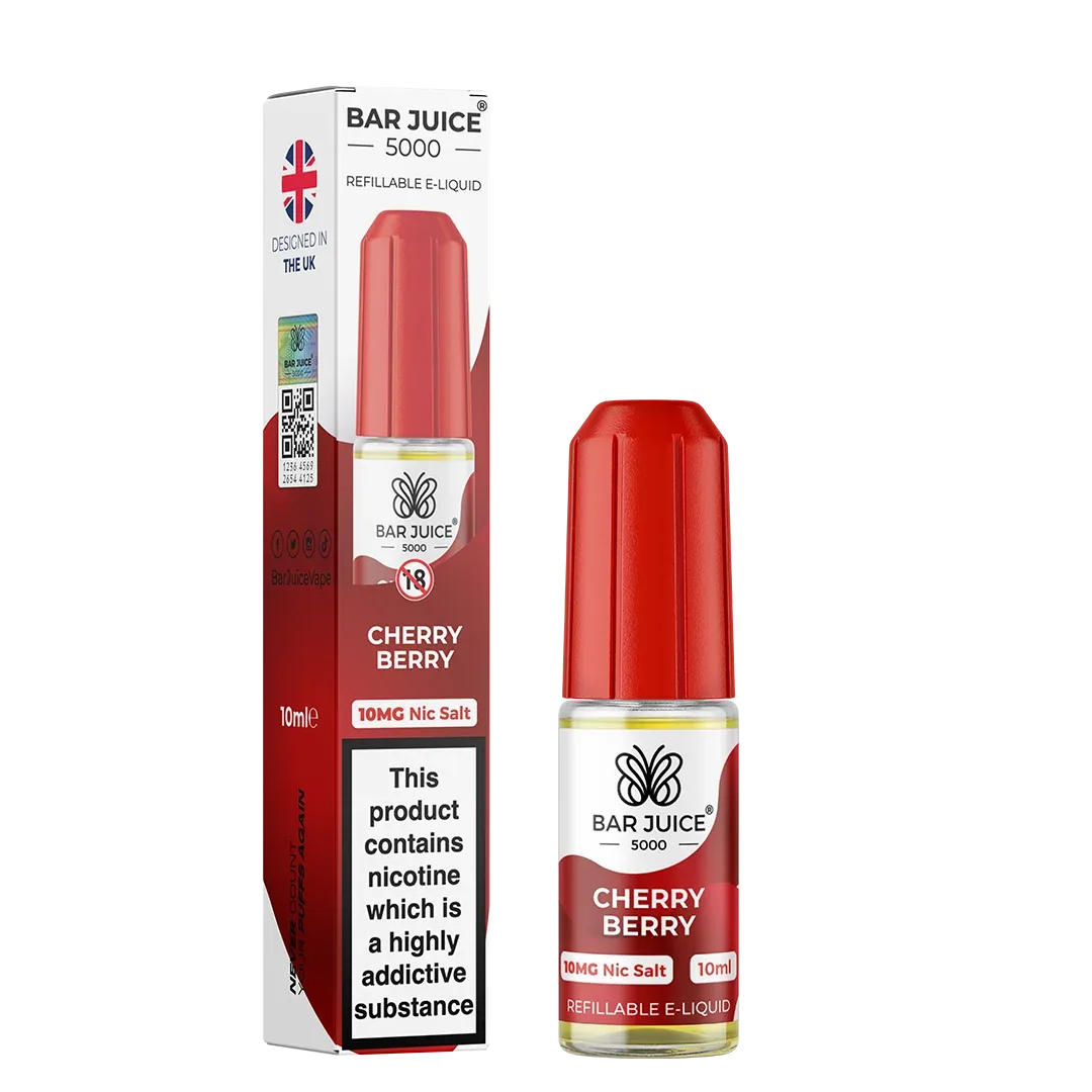 Bar Juice 5000 Cherry Berry 10ml Nic Salt - Image 2