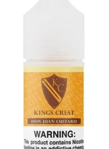 Don Juan Custard 30mL Salt E-Juice by King's Crest