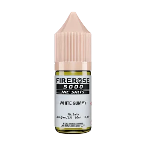 White Gummy Nic Salt by ELUX Firerose