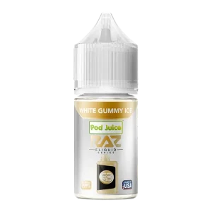 White Gummy Ice RAZ X Pod Juice