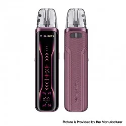 [Ships from Bonded Warehouse] Authentic Uwell Caliburn G5 Vision 35W Pod System Kit - Burgundy Red, 1600mAh, 3ml, 0.4ohm