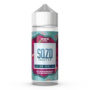 SQZD on Ice Strawberry Raspberry 100ml Shortfill