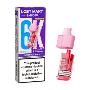 Watermelon Ice Lost Mary BM6000 Refill Pack