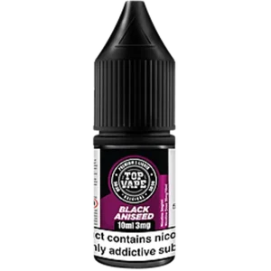 Top Vape 50:50: Black Aniseed E-Liquid 10ml