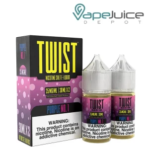 Purple No. 1 Twist Salt E-Liquid 60ml