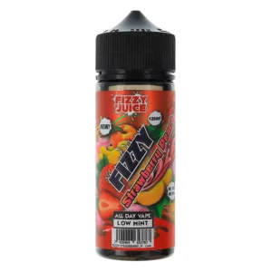 Fizzy Juice Strawberry Peach 100ml Shortfill (Short Date / Out of Date)