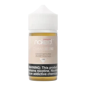Cuban Blend Naked100 Tobacco Vape Juice