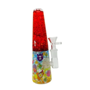Dabtized Lava Smoke Glycerin Water Pipe W/Led