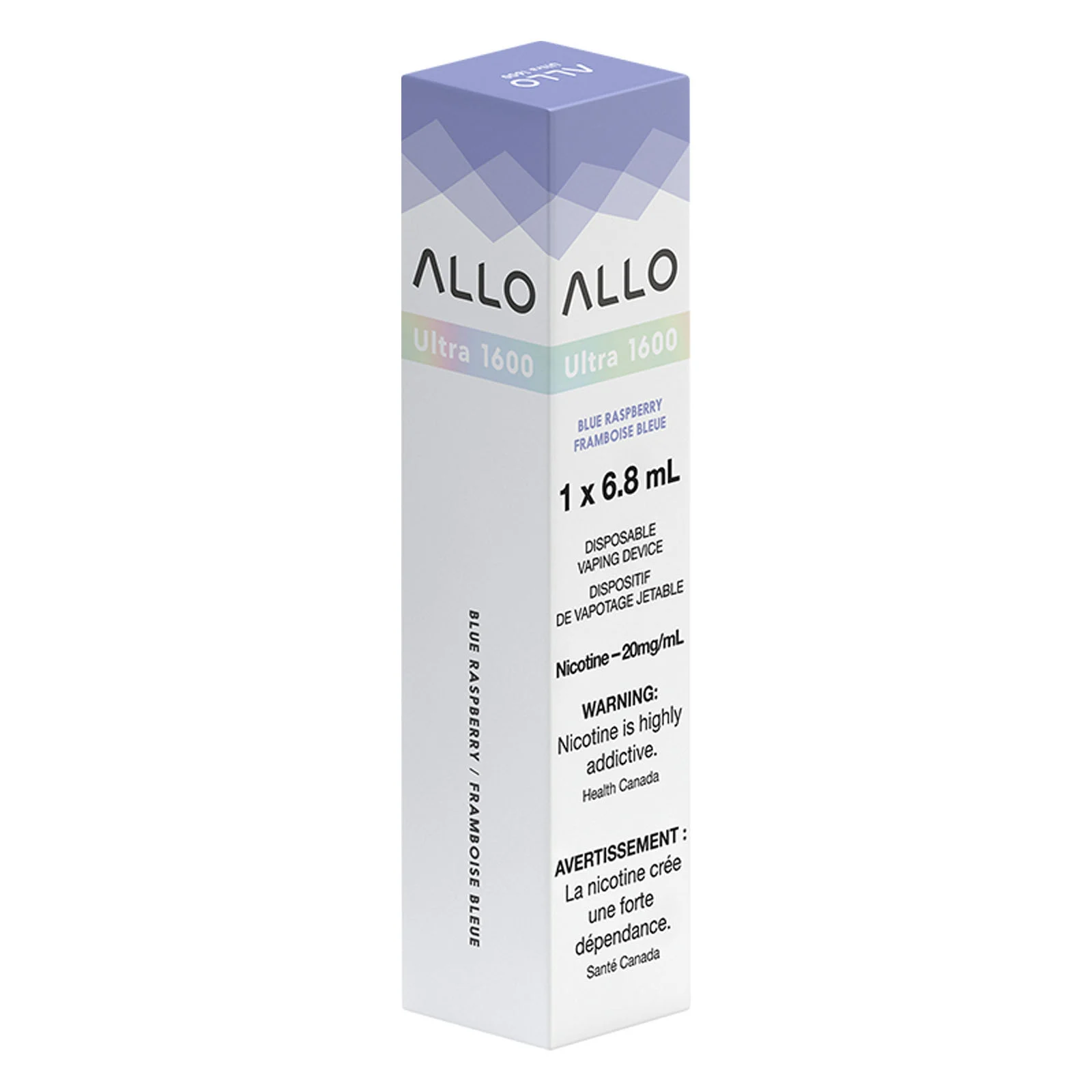 Blue Raspberry ALLO Ultra 1600 – Disposable Vape - Image 2