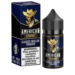 Classic Chilled Tobacco by American Cowboy Nic Slt 30ml - Ejuice Store