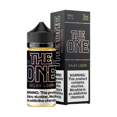 The One Milky Loops 100ml E-Juice - Image 2