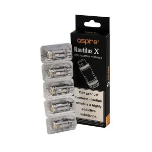 Aspire Nautilus X Replacement Atomizer - 5pk
