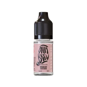 Ohm Brew Balanced Blends Rhubarb & Custard 10ml Nic Salt E-liquid