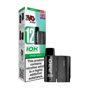 Fresh Mint IVG Pro 12 Refill Pack