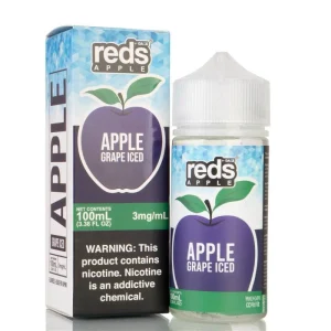 Reds Apple Grape Iced by 7 Daze - 100ml