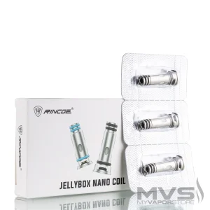 Rincoe Jellybox Nano Replacement Replacement Coil - Pack of 3
