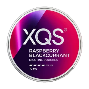 Raspberry Blackcurrant XQS Nicotine Pouches