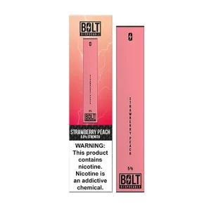 Strawberry Peach Disposable Pod by BOLT - Ejuice Store