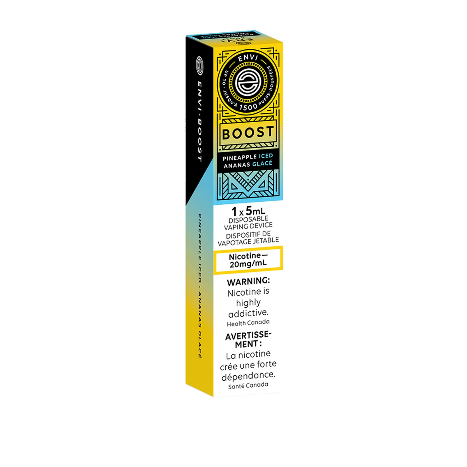 Pineapple Iced ENVI Boost – Disposable Vape - Image 2