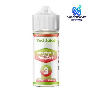 Strawberry Kiwi Pomberry POD JUICE Nixodine 100ml