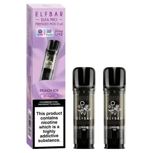 Peach Ice Elfbar Elfa Pro Pods