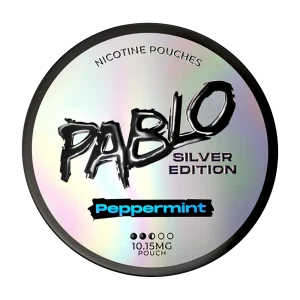Peppermint Pablo Silver Edition Nicotine Pouches