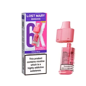 Lost Mary BM6000 Cherry Berry Refill Pod