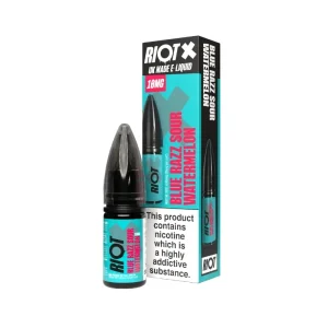 Riot X Blue Razz Sour Watermelon Nic Salt 10ml