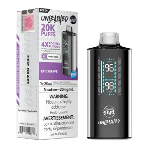 Epic Grape Flavour Beast Unleashed DCP 20K – Disposable Vape