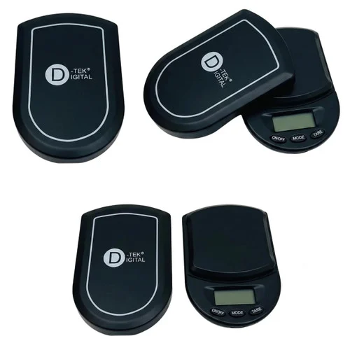 D-TEK DIGITAL SCALE -100G X 0.01G / 200G X 0.01G -BLACK - Image 2