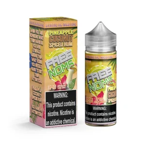 Free Noms Pineapple Coconut Spiced Rum 120ml TFN E-Juice