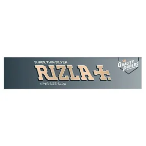 Rizla + Super Thin Silver Rolling Papers King Size