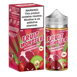 Strawberry Kiwi Pomegranate by Fruit Monster 100ml - Ejuice Store