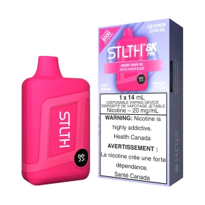 Cherry Grape Ice STLTH 8K Pro – Disposable Vape