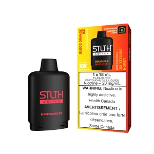 Blood Orange Ice and Lemon Squeeze Ice STLTH Switch Pod