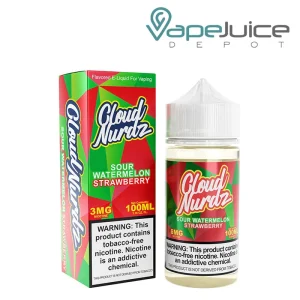 Sour Watermelon Strawberry TFN Cloud Nurdz 100ml