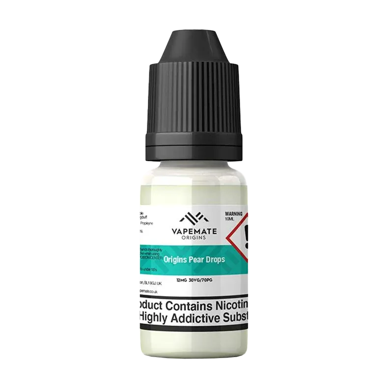 Vapemate Origins Pear Drops 10ml