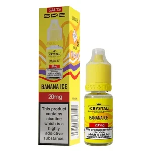 SKE Crystal V2 Banana Ice 10ml Nic Salt