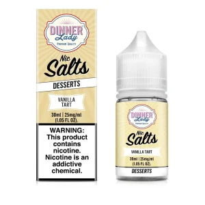 Dinner Lady Salts Vanilla Tart 30ml E-Juice