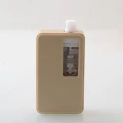 Authentic Veepon Kuka Pro AIO DNA60 60W Boro Box Mod Kit - Cream, 1~60W, 1 x 18650, 0.3 / 0.6ohm, 5ml, KUKA Boro RBA, DNA60 Chip