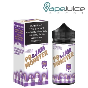 Grape PB and Jam Monster eLiquid 100ml
