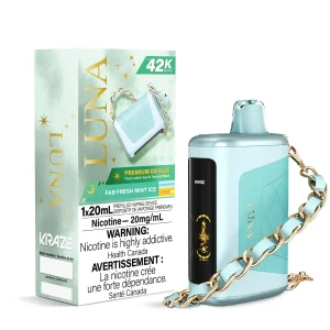 Fab Fresh Mint Ice Kraze Luna Disposable
