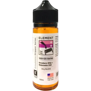 Element Emulsion Strawberry Whip & Watermelon Chill 100ml Shortfill