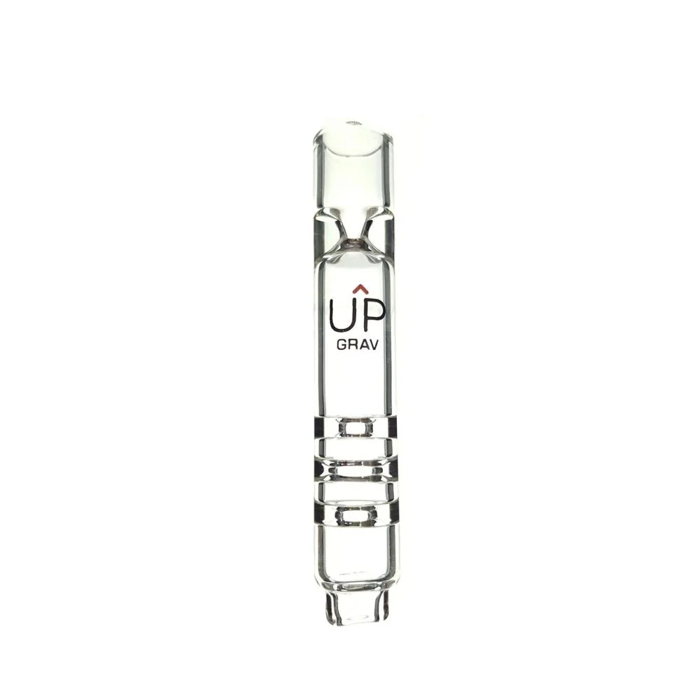 GRAV Upline Taster – 3.5″ Borosilicate Glass One-Hitter with Ash Trap