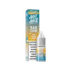 Just Juice Bar Kiwi Passion Orange 10ml Nic Salt E-liquid