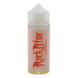 Rockstar Ice Cream Strawberry 100ml Shortfill