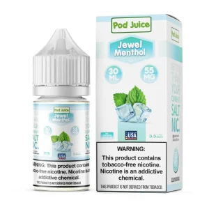 Pod Juice Salt Jewel Menthol Tobacco Free Nicotine E-Juice 30ml